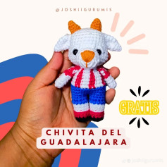 Chivita de Guadalajara: Patrón de Amigurumi Gratis