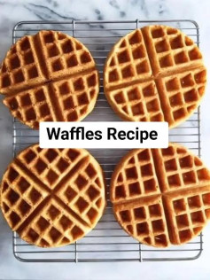 Chocolate-Filled Waffles with Dreamy Chocolate Glaze