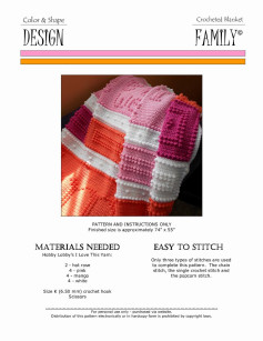 Colorful Crochet Blanket Pattern with Simple Instructions for Beginners