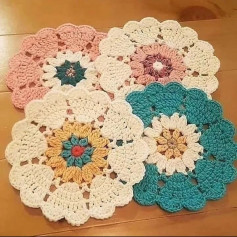 Colorful Crochet Doily Patterns for Home Decor Inspiration