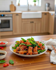 CÔNG THỨC BA CHỈ CHAO RIỀNG MẺ MÓN NGON DỄ LÀM TẠI NHÀ.