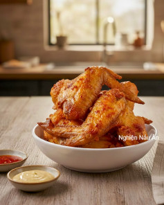 CÔNG THỨC CÁNH GÀ CHIÊN GIÒN VÀNG CỰC KỲ DỄ LÀM TẠI NHÀ