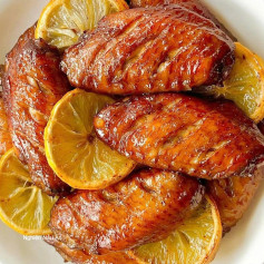 CÔNG THỨC LÀM CÁNH GÀ NƯỚNG MẬT ONG THƠM NGON, GIÒN VÀNG ÓNG