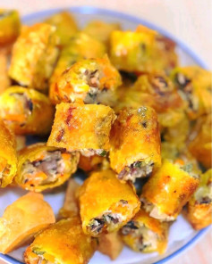 CÔNG THỨC LÀM NEM CHAY GIÒN RỤM, THƠM NGON KHÓ CƯỠNG