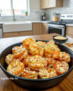 CÔNG THỨC LÀM TÔM SỐT KEM NGON NGỌT, BÉO NGẬY, THƠM NỨC