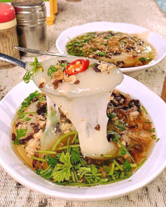 CÔNG THỨC MÓN BÁNH ĐÚC NÓNG VỚI TỶ LỆ BỘT XUẤT SẮC , ĂN SÁNH MỊN , MỀM , MẮM CHAN VỪA VẶN , ĐẬM ĐÀ