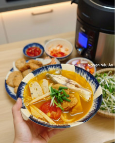 CÔNG THỨC NẤU BÚN CHẢ CÁ NGON, NƯỚC DÙNG ĐẬM ĐÀ, TOPPING ĐỦ ĐẦY, ĂN LÀ NGHIỆN.