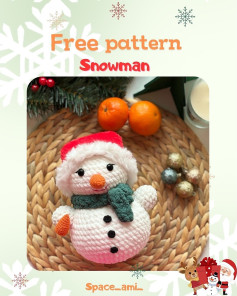 Create Your Own Adorable Crochet Snowman with This Free Pattern