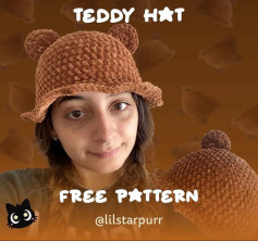 Create Your Own Adorable Teddy Bear Crochet Hat Pattern