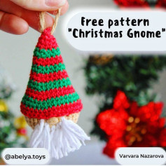 Create Your Own Festive Christmas Gnome with This Free Crochet Pattern