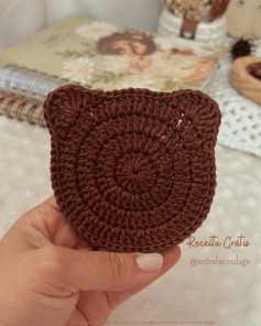 Crochê fácil: Padrão de cabeça de urso para iniciantes
