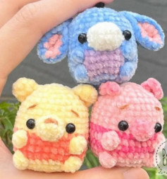Crochet Cute Cartoon Animals: Easy Amigurumi Pattern Collection