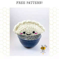 Crochet Dumpling Amigurumi Pattern for Beginners