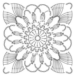 Crochet Flower Mandala Pattern for Beginners