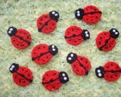 Crochet Ladybug Pattern for Cute Home Decorations