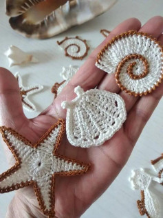 Crochet Sea Creatures: Starfish, Shell, and Spiral Shell Patterns