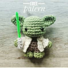 Crochet Your Own Jedi Master with This Free Pattern