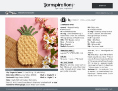 Crochet Your Own Pineapple Dishcloth with This Easy Pattern