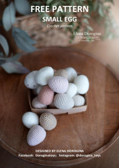 Crochet Your Own Small Eggs with This Free Pattern
