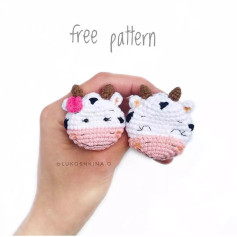 Cute Crochet Cow Pattern for Beginners