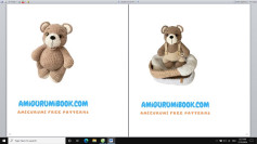 Cute Crochet Teddy Bear Amigurumi Pattern for Beginners