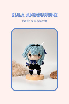 Cute Eula Amigurumi Crochet Pattern for Beginners