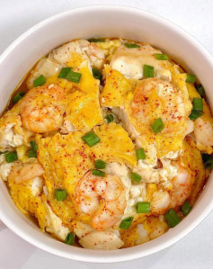 ĐẬU PHỤ CHIÊN TRỨNG TÔM - MÓN NGON KHÓ CƯỠNG