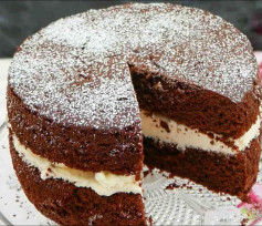 Decadent Chocolate Dream Sponge Cake