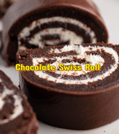 Decadent Chocolate Espresso Swiss Roll Delight
