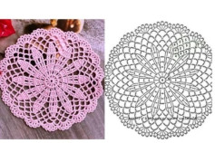 Elegant Crochet Doily Pattern for Home Decoration