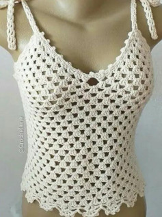Elegant Crochet Top Pattern for Summer Days