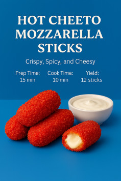 Fiery Crunchy Mozzarella Delight