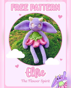 Free Crochet Pattern: Elfie the Flower Spirit Amigurumi
