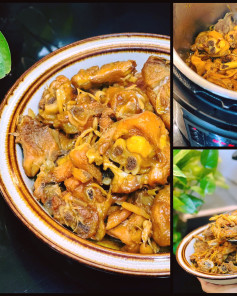 Gà Kho Gừng Cay Nồng Thơm Lừng, Đậm Đà Hương Vị Truyền Thống