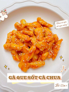 Gà Que Sốt Cà Chua Ngọt Ngào