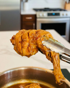 GÀ RIM ( KHÌA ) NƯỚC DỪA MÓN ĂN ĐẬM ĐÀ, BÓNG MƯỢT, ĂN LÀ “HẾT SẠCH” CƠM