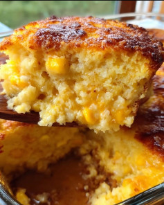 Golden Corn Delight: Creamy, Buttery Corn Casserole Bliss