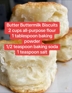 Golden Fluffy Buttermilk Biscuits Delight