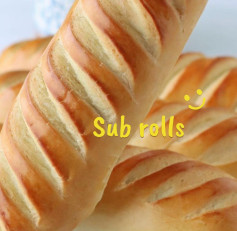 Golden Fluffy Sub Rolls for Perfect Sandwiches