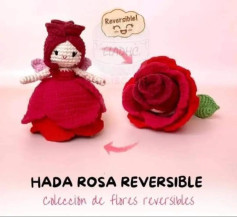 Hada Rosa Reversible: Colección de flores reversibles
