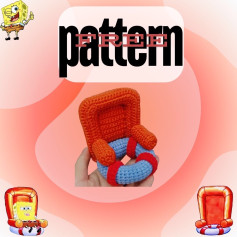 😜How to Crochet Adorable SpongeBob Sofa Hangers🎉