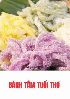 HƯỚNG DẪN LÀM BÁNH TẰM TUỔI THƠ