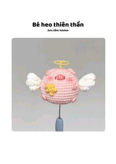 Hướng dẫn làm bé heo thiên thần dễ thương