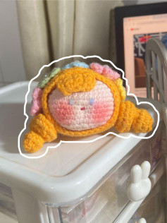 Hướng dẫn móc len bé hai tím dễ làm và chi tiết