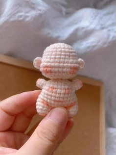 Hướng dẫn móc len cơ thể búp bê dễ thương và đơn giản