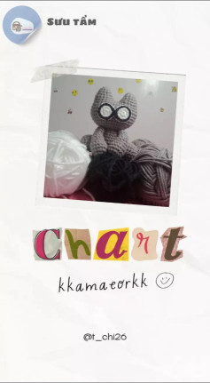 Hướng dẫn móc len hình mèo nhỏ đáng yêu