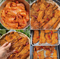 Khô Bò Sả Ớt Thơm Nồng Ngũ Vị