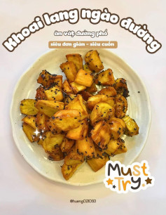 Khoai Lang Ngào Đường Giòn Tan Hấp Dẫn