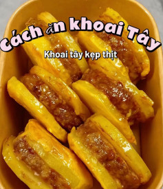 Khoai Tây Kẹp Thịt Chiên Giòn Đậm Đà Hương Vị