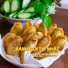 Làm bánh gối siêu dễ tại Nhật Bản 🇯🇵🇯🇵